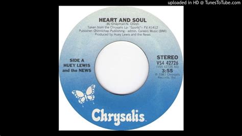 Heart And Soul Huey Lewis And The News Youtube