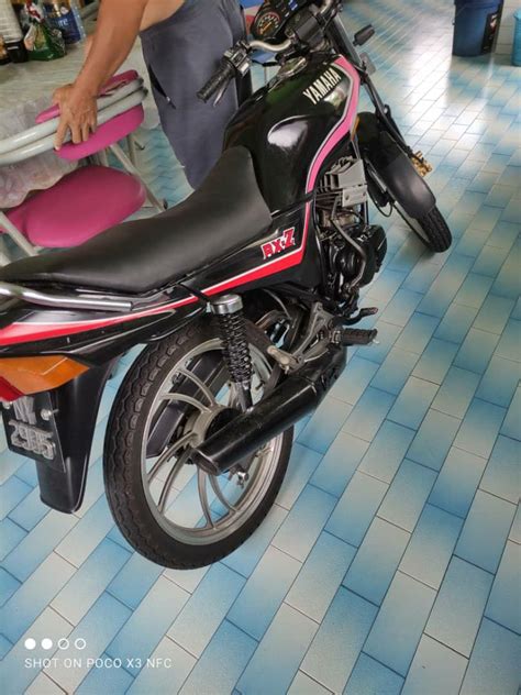 Yamaha RXZ 5 Speed Tahun:1987, Motorbikes on Carousell