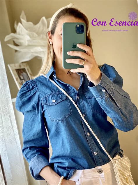 Venta Camisa Denim Mujer En Stock