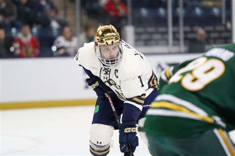 Notre Dame Hockey Loses Season Opener To Clarkson One Foot Down