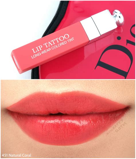 Dior Addict Lip Tattoo Long-Wear Colored Tint: Review and Swatches | The Happy Sloths: Beauty ...