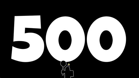 500!! - YouTube