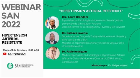 Webinar San Hipertension Arterial Resistente Youtube