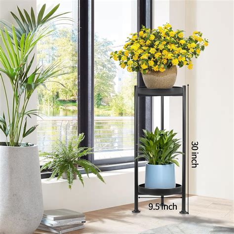 Lilybudlily Soporte Para Plantas Para Interiores Y Exteriores Soporte