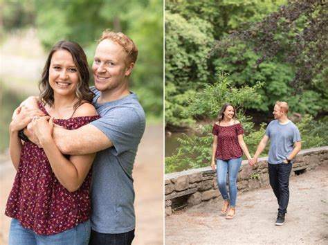 Wissahickon Park Engagement Session Julie Justin