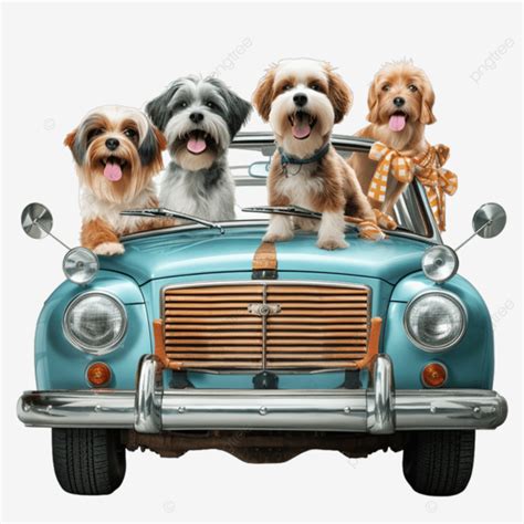 Cachorros Andando De Carro Png Cachorros Andando De Carro Png