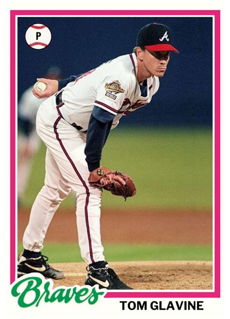 Baseball Teams Major League Baseball Baseball Cards Tom Glavine