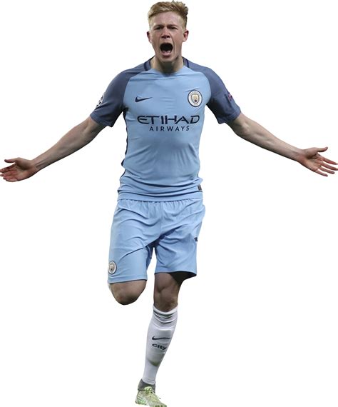 Kevin De Bruyne Manchester City football render - FootyRenders