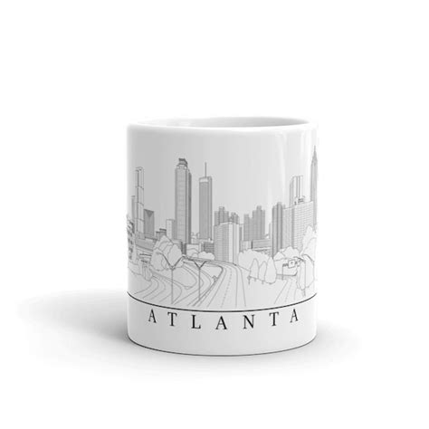 Atlanta Skyline Etsy
