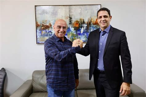 Heron Guimarães Se Reúne Com Presidente Estadual Do Pdt