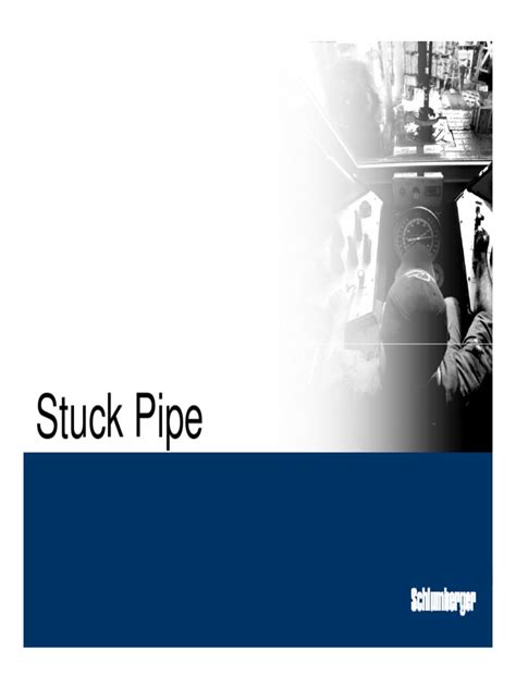 Stuck Pipe Pdf Drilling Rig Casing Borehole
