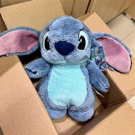Disney Stitch Anime Winter Extra Large Plush Hot Water Bottle Women S Home Water Filling Hand