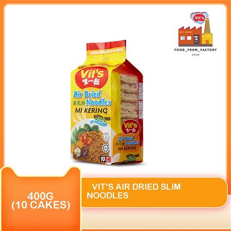 Ready Stock Vit S Air Dried Noodles Slim G Mi Segera Vits Mi