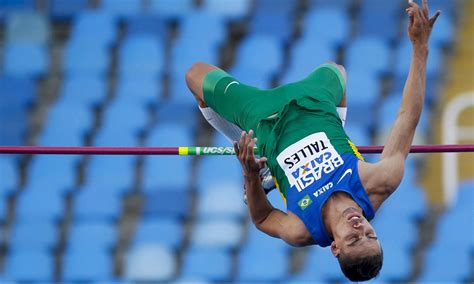 Salto Em Altura Brasil Fatura Duas Medalhas No Sul Americano De Atletismo