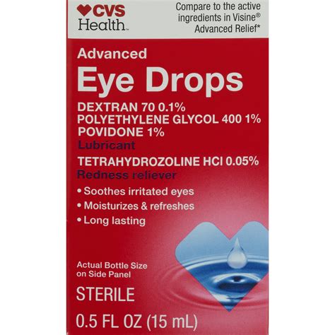 Cvs Health Maximum Redness Relief Eye Drops Pick Up In Store Today At Cvs