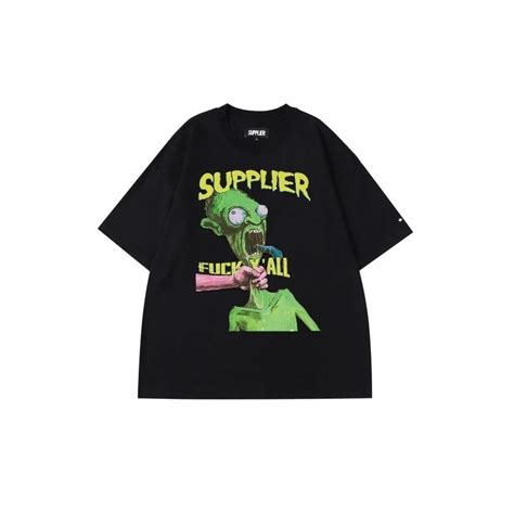 SUPPLIER FUCK Y ALL TEE BLACK サプライヤー ファックYaオールティーシャツ ブラック SSD BK B BLACK