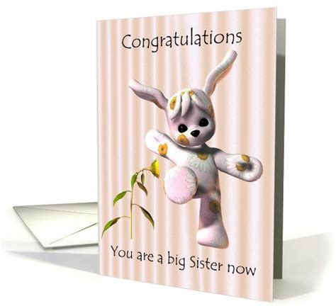 Big Sister Congratulations Card