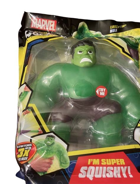 Mavin Heroes Of Goo Jit Zu Marvel Super Hero Large Hulk New In Packaging