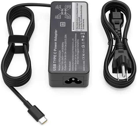 Amazon Cargador De Ca De W Usb Tipo C Para Lenovo Thinkpad P S