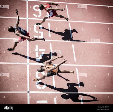 Finish Line Track High Resolution Stock Photography And Images Alamy