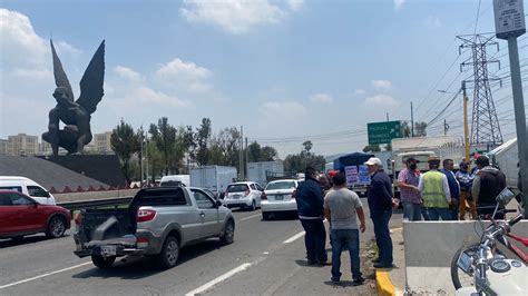 Transportistas Bloquean Accesos A CDMX N