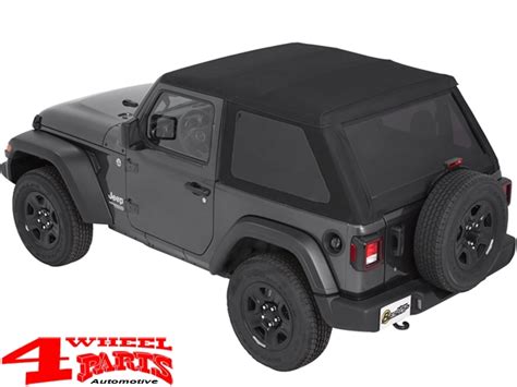 Trektop NX Plus Verdeck Softtop Bestop Black Twill Textil 3 Lagig Jeep