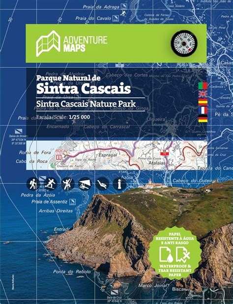 Wandelkaart Parque Natural De Sintra Cascais Adventure MAPS