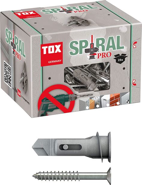 TOX Metall Hohlraumdübel Acrobat M6 x 52 mm verzinkt für Befestigungen