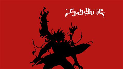 Asta Demon Wallpaper 4K, Black Clover, Silhouette