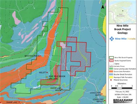 Nine Mile Metals Agrees To Acquire Additional Claims Around The Nine