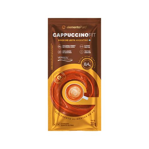 CAPPUCCINO FIT Doce de Leite Argentino Sachê 20g elementoPuro