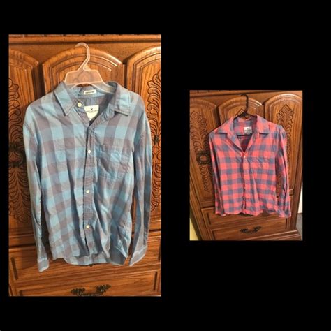 American Eagle Outfitters Shirts Mens Xsmall And Small Button Ups