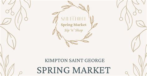 Spring Market Sip N Shop At The Kimpton Saint George Kimpton Saint