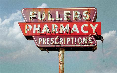 Pharmacy Vintage Neon Sign Photograph By Joseph Oland Pixels