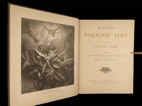 Milton S Paradise Lost Illustrated By Gustave Dore Edited With Notes