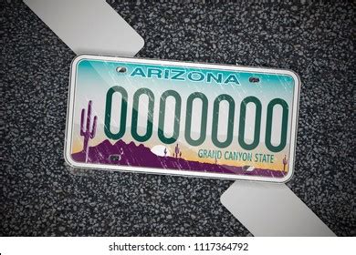 176 Arizona License Plate Images Stock Photos Vectors Shutterstock