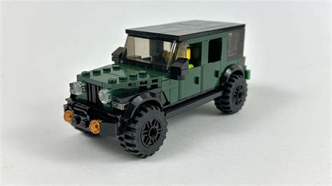 Lego Moc Jeep Wrangler Unlimited By Wooootles Rebrickable Build With Lego