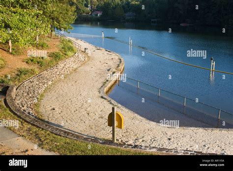 Swimming Beach At Tallulah Lake Is Part Of The Tallulah Gorge