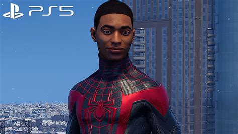 Unmasked Suit In Spider Man Miles Morales Mod YouTube