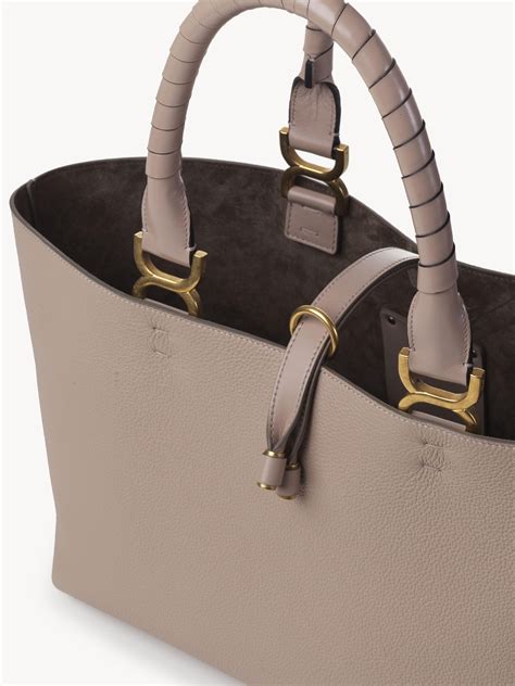 Chloé Marcie Small Tote Bag in Brown Lyst