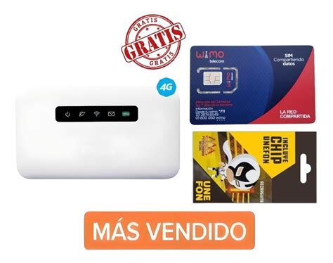 Modem Mifi Rj Inalambrico Internet G Telcel Wifi Portatil Meses