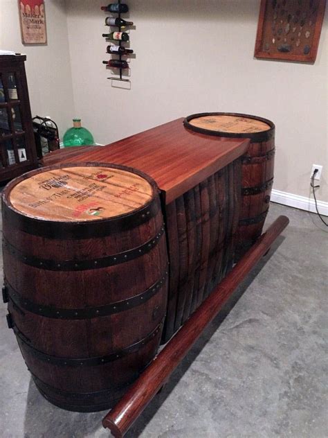 12 Basement Bars We Love Barrel Furniture Wine Barrel Furniture Basement Bar Designs