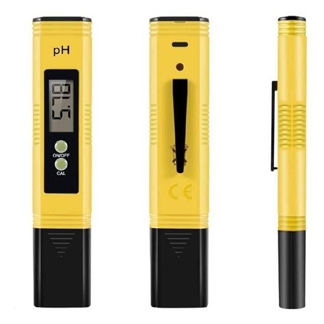 Medidores De Ph Da Água - Medidor De Ph Da Água Visor Digital Preciso Bateria Inclusa | Shopee Brasil