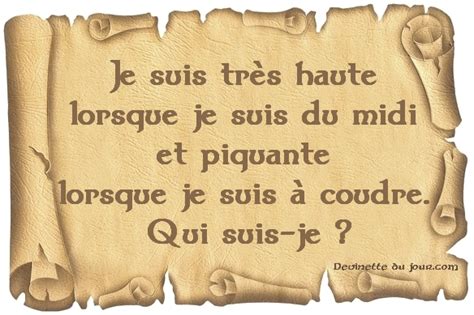 Enigme Facile Qui Demande Un Peu De Réflexion Devinette Du Jour