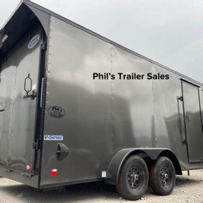 Continental Cargo New X V Nose Enclosed Trailer Utv Trailer