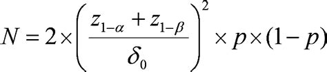 How To Calculate Sample Size In Randomized Controlled Trial Abstract