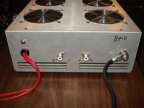 Fatboy 8 Pill Mobile Linear Amplifier Amp 2879s Large Cabinet 10 Meter