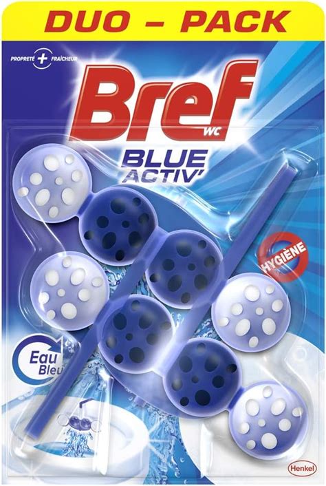 Bref Nettoyant Wc Blue Activ Hygi Ne Duo Pack Amazon Es Salud Y