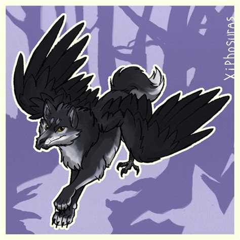 Wolf Gryphon Adoptable Open By Xiphosuras On Deviantart