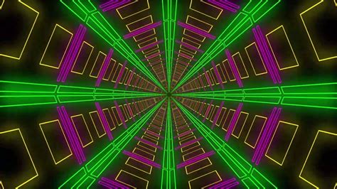 Abstract Tunnel VJ Motion Background ǁ Shining Motion Graphic